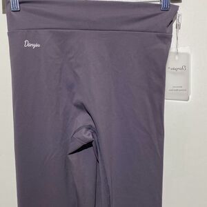 Danysu Women Gray Scrunch Butt Stretchy Activewear Leggings Size Large NWT